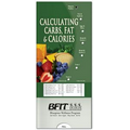 Calculating Carbs/ Fats & Calories Pocket Slider Chart Brochure